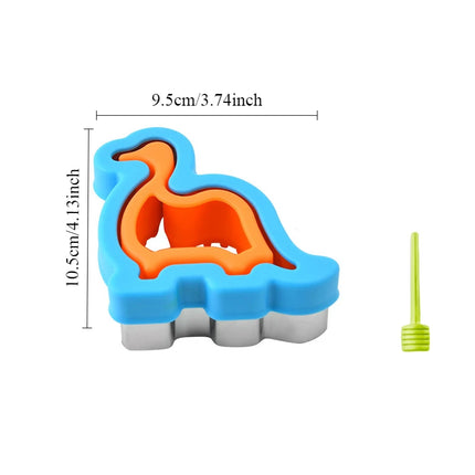 Sandwich Cutters for Kids Set with Sealer DIY Cookie Bread Mold Cutter Shapes Christmas Tree Sandwich Makers Lunch Bento Box