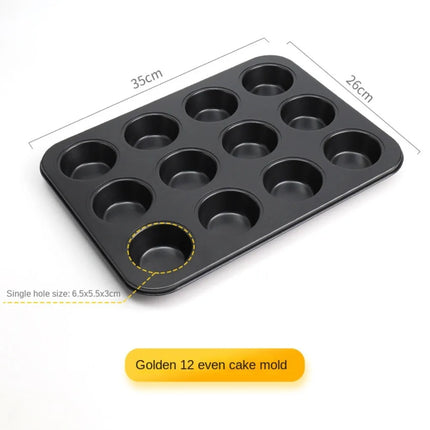 High Quality Professional Mold Mini Cake Pans Baking Supplies DIY Baking Mould Pastry Tool Mini Muffin Pan Kitchen
