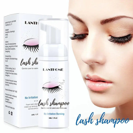 Eyelash Extension Shampoo Foam Lash Cleaning Foam Deep Clean  Mousse No Stimulation Mascara Remover Makeup Accessories Tools