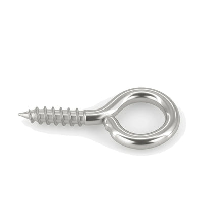 Metal Eyepins Hooks Eyelets Threaded Pendant goat eye closing machine tooth self-tapping screw zinc-plated nickel plating
