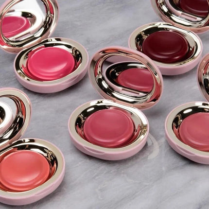Rose Beauty Rose Neutral Mauve Blush Powder Portable Makeup Liquid Blush Moisturizing Dual-use Waterproof Lip Glaze Plump Smooth