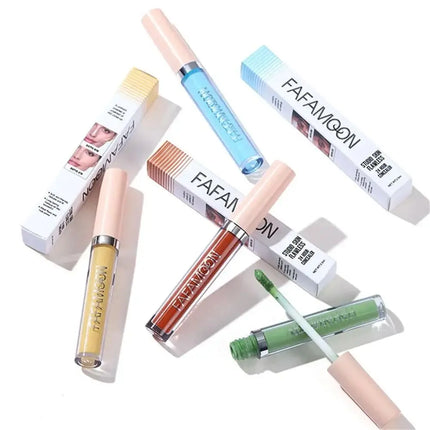 New 2.5ML Liquid Concealer Full Coverage Cover Spot Acne Foundation Cream Face Makeup Dark Circles Tinted Shades Concealer