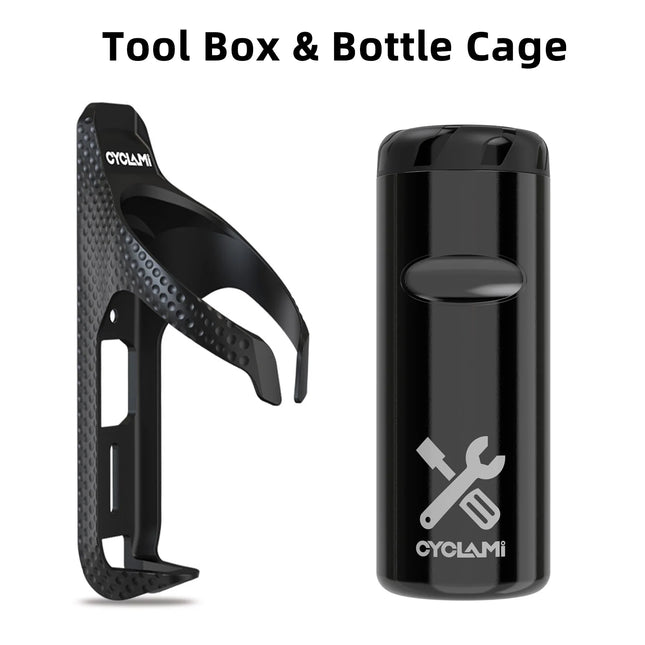 CYCLAMI Portable Cycling Tool Box MTB Road Bicycle Capsule Boxes Apply Bottle Cage Storage Repair Tool Kit Bike Frame Equipment