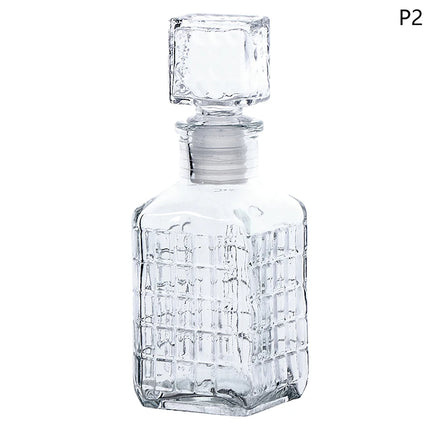 1Pc 100/150ml Transparent Glass Cup Whiskey Decanter Party Barware Whiskey Glass Bottle For Liquor  Bourbon Barware