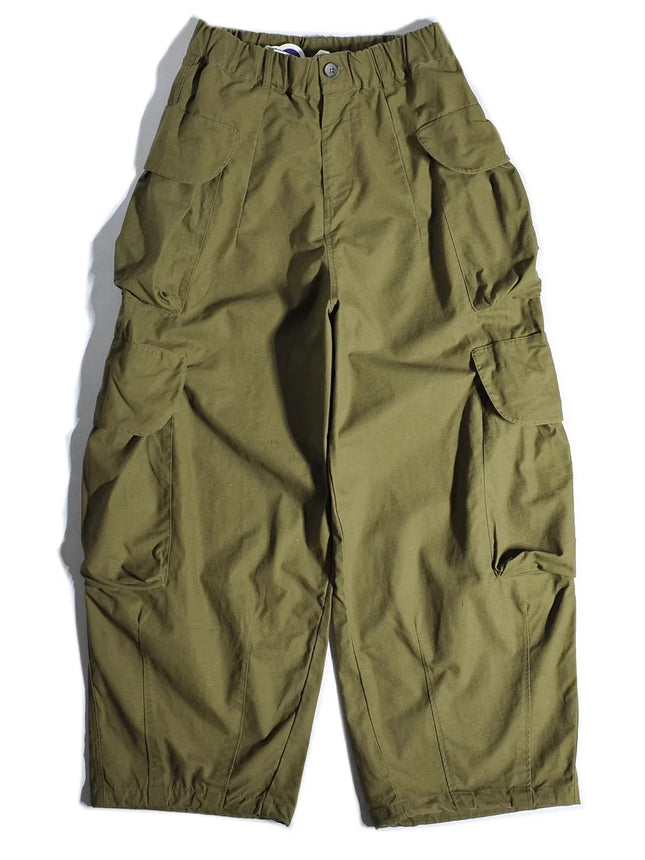 Heavyweight Wide Leg Workwear Trousers CityBoy Hong Kong Style Multi-Pocket Loose Straight Casual Shape Men's Pants