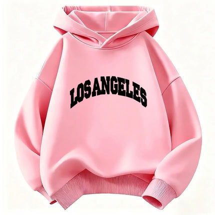 Casual Los Angeles Y2k Hoodie Kids Fashion Children's Sweatshirt Hoody Casual Hoodies for Boys Girls Clothes