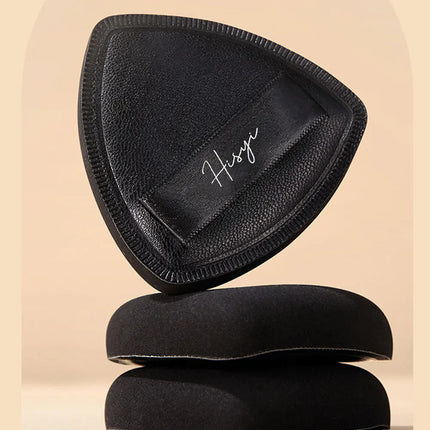 Black Triangle Powder Puff Facial Makeup Sponge Soft Velvet Cosmetics Puff Mixer Beauty Foundation Make-Up Sponge Makeup Access