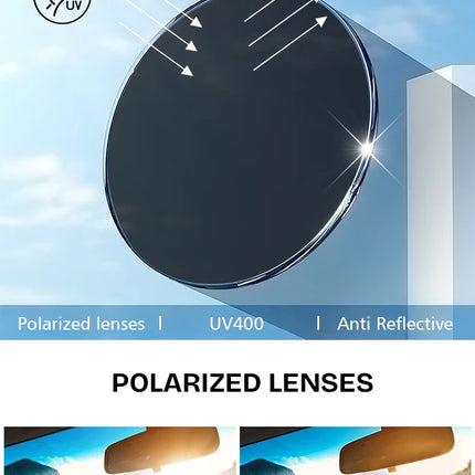 Ultralight Men Rimless Prescription Glasses Frameless Reading Computer Driving Blue Light Blocking Myopia Eyeglasses Progressive