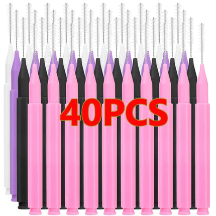 Disposable Mini Eyebrow Brush 50pcs Portable Eyelash Brow Lifting Brushes Applicators Eyelash Comb Lash Extension Beauty Brush