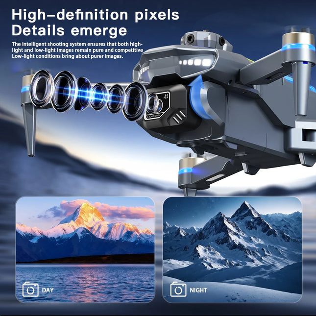 New AE19 Drone 8K HD 5.6" Remote Control Headless Mode Helicopter 360° Flip Quadcopter Toys Mini Drone Fors Kid Toy Gifts