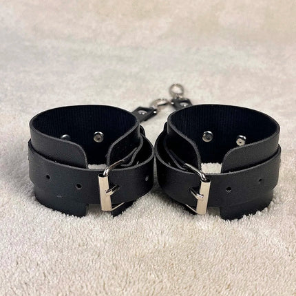 Sexy Women Bondage Lingerie Fashion PU Leather with Chain Harness Belt Abjustable Bdsm Goth Fetival Carnival Costume Decortive