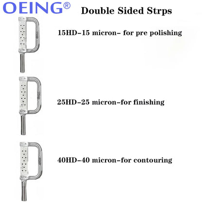 5PcsDental Orthodontics Interproximal Enamel Reduction Automatic Strip 15/25/40/60/90HD Polishing Finishing Contouring Materials