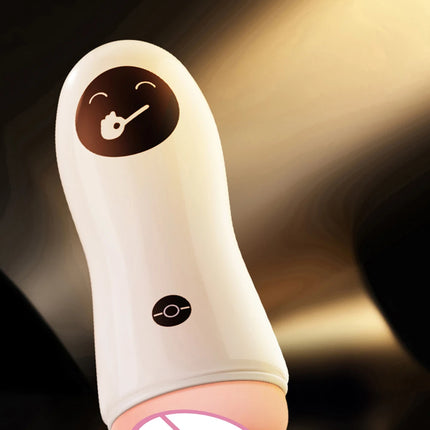 Men's Masturbation Cup Penis Trainer Male Manual Masturbator Hands-Free Suction Cup 3D Simulation Pocket Pussy Sex Toy For Men