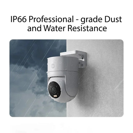 Xiaomi Outdoor Camera 4C 5 Megapixel Full-color Night Vision IP66 Waterproof Bidirectional Gimbal Wifi 6 Humanoid Tracking CN