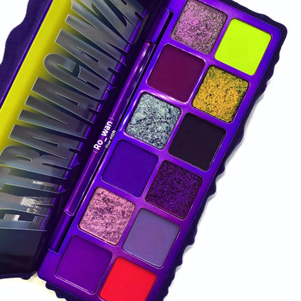 Sugarock 12 Colors Eyeshadow Palette Shimmer Matte Eyeshadow Makeup Cosmetics