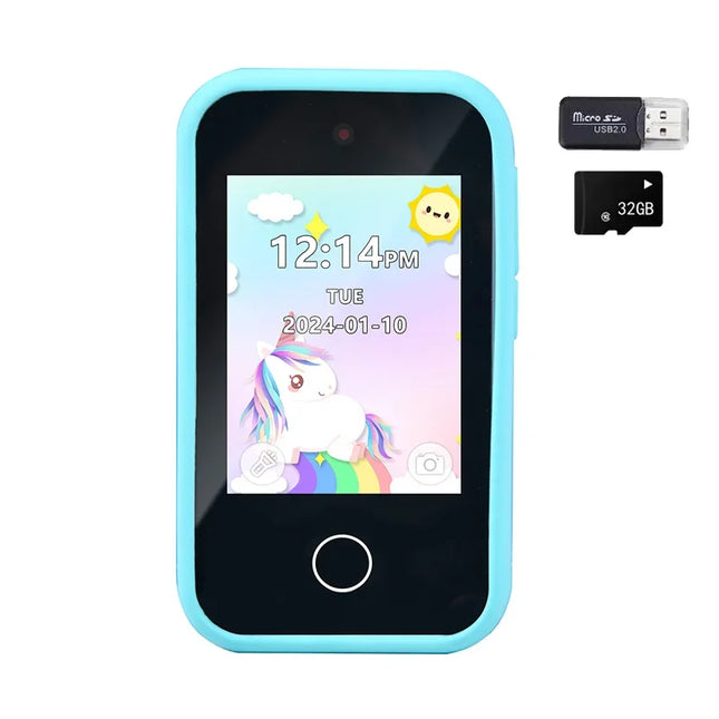 Children Phone Educational Toys MP3 Music Player Games Musical Toy Baby Mobile Selfie Camera Toys for Kids Birthday Gifts