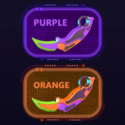Anti Stress Gravity Stress Relief Toys Teenager Toy Knife Plastic 3D Printing Portable Anti-stress Carrot Cheap Anxiety Hobbies