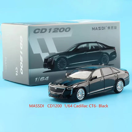 MASSDI 1:64 Scale Escalade/Suburban/CT6 Alloy Simulation Car Model Classic Adult Collection Static Display