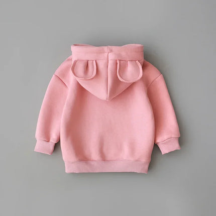 Autumn Winter Children Boys Clothes Sportswear Baby Girls Casual Hooded Sweatershirts Toddler Cotton Clothing Infant Sportswear