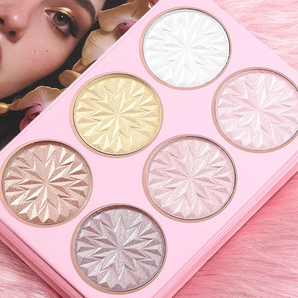 Makeup Book Palette 6 Colors Concealer 24 Colors Eyeshadow Palette Shimmer Matte Highly Pigmented Blendable Lasting Eyeshadow