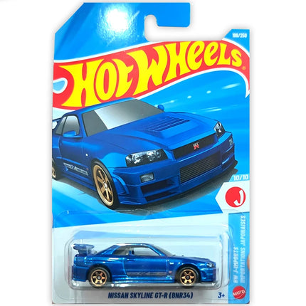 Hot Wheels 2026-K Case,Ferrari BMW M4 Aston Martin F1 Nissan Skyline GT-R Toyota Supra,1:64 Diecast Alloy Car,Collector's Gift