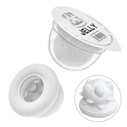 Male Eggs Sex Tools Glans Exercise Jelly Aircraft Cup Stretch Men Mini Massager Masturbation Men Penile Exercise Training Device