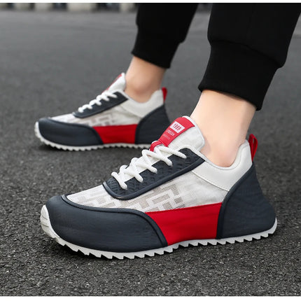 Brand protection 2026 new men's lightweight non-slip breathable wear-resistant running sports fashion versatile casual shoes