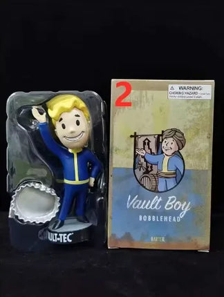 Anime Bobblehead Cute Vault Boy Full Set Action Figure Toys Collection Model Doll Desktop Ornament Display Boy Gifts