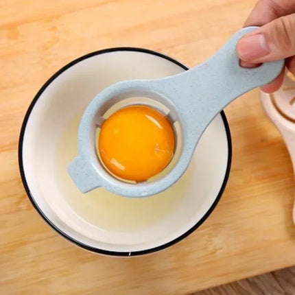 1PC/4PCS Wheat Straw Egg White Separator Egg Yolk Separator Egg Filter Kitchen Baked Egg Yolk Egg White Filter  kitchen gadgets