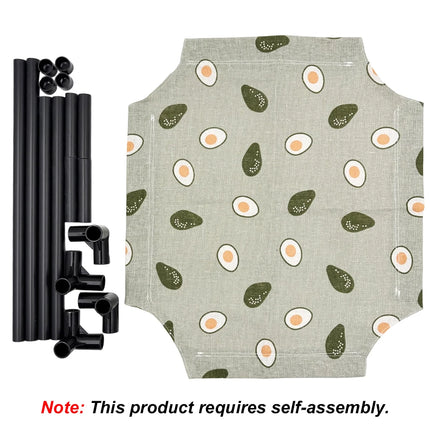 1PC Elevated Pet Bed Raised Small Animal Bed Breathable Washable Cooling Sleep Mat for Rabbit Hamster Cat Puppy Indoor Bed House