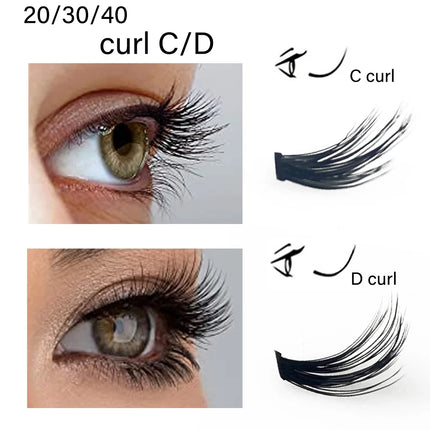 1box big capacity 60 bundles 20D eyelash extensions 0.07mm  C curl mink eyelashes Individual lashes natural style Free Shipping