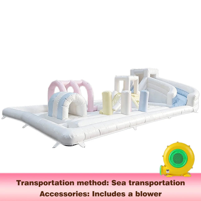 Colorful Inflatable Splash Pad for Water Play Commercial Grade Kids Party Inflatable Playground for Amusement Park Backyard
