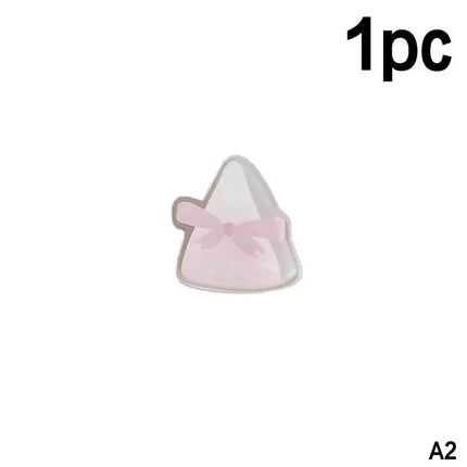 1/3pcs Cute Fish Cake Acrylic PP Clip Snack Sealing Clips Notebook Memo Clips File Clips Photo Wall Decor Gift Decoration Clip