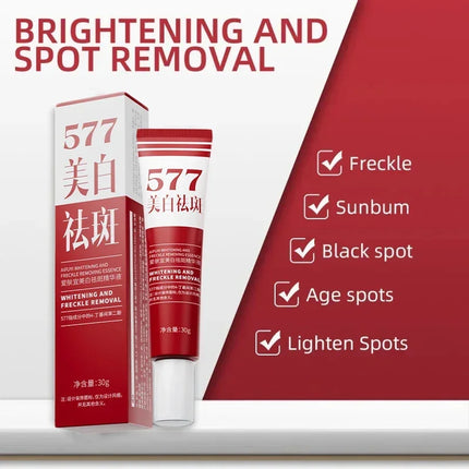 Niacinamide Whitening Spot Removal Cream Dark Spot Corrector Face Cream Melasma Freckle Sun Spot Remover Brighten Anti-Aging 30g