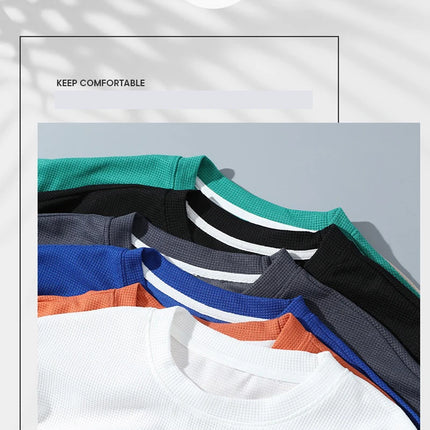 Men's Summer Casual Fashion Printed T-Shirt and Shorts Set Quick-Drying Outdoor Sports Loose Fit Short-Sleeve Outfit