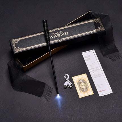 LED Magic Wand 9 Kinds Cosplay Show Plastic Magic Stick Toy Accessories For Kids Children Decoration