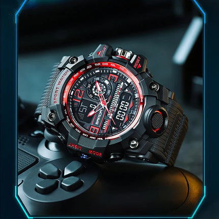 SANDA G style New Men's Watch 50M Waterproof Sports Military Quartz Watch For Male Electron Digital Wristwatch Reloj De Hombre