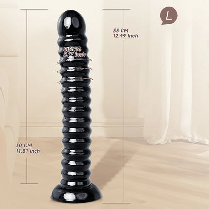Huge Anal Plug Dildo Soft Big Anal Dilator Stimulate Vaginal Anus Butt Plug Penetration Adult Dick Sex Toys for Women Men Gay 18