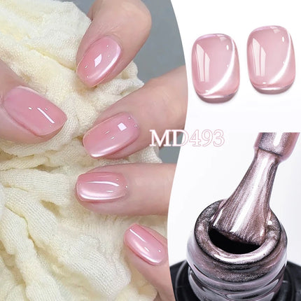 8ml Water Light Cat Magnetic Gel Nail Polish Shiny Effect Semi Permanent Soak Off UV LED Gel Varnish Manicure DIY Nail Supplies