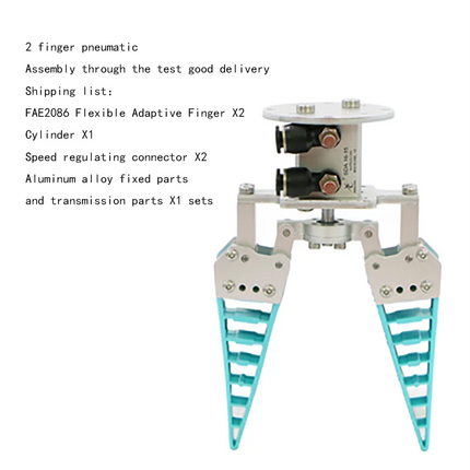 0.6/1/1.5kg Big Load Adaptive Pneumatic/Electric/Servo Flexible Robot Claw Industrial Bionic Mechanical Finger Sorting Gripper