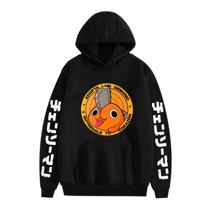 Pochita Chainsaw Men's Hoodie Fashion Long Sleeve Sportswear Casual Harajuku Street Wear Hoodie Sudaderas Top