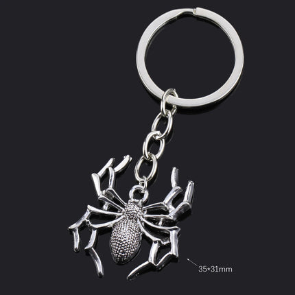 Fashion Animal Women Keychain Car Moon Cat Dog Love Heart Key Chain Friends Gift Jewelry Bag Pendant Wing Evil Eye Angel Turtles