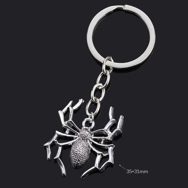 Fashion Animal Women Keychain Car Moon Cat Dog Love Heart Key Chain Friends Gift Jewelry Bag Pendant Wing Evil Eye Angel Turtles
