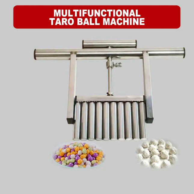 Hand Held Pearl Dumpling Mold Flling Dispenser Stainless Steel Flling Dispenser Taro Divider Manual Baking Tool