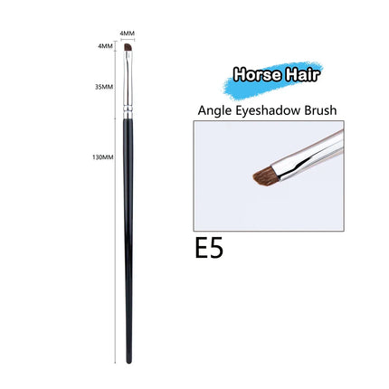 Small Smoky Liner Makeup Brushes Eyeliner Smudge Brush Precision Smudge Makeup Brush Horse Hair Eyeshadow Smudge Brush