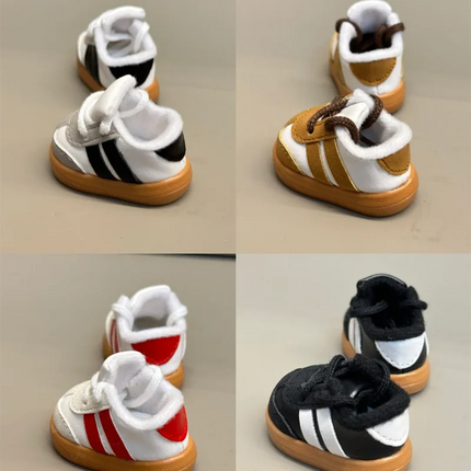 For 20CM Zsiga 1/8 1/6 BJD Doll Casual Board Shoes & German Training Shoes Set - Doll Footwear Accessories (No Doll)