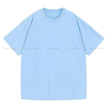 250gsm Men's Washed Vintage T-Shirts Street Hip Hop Retro Punk T Shirt Women Harajuku Casual Cotton Short Sleeve Acid Wash Tops