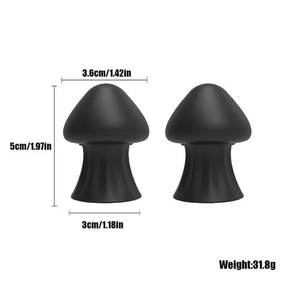 Colorful Silicone Nipple Suckers Set Soft Suction Cup Breast Teaser Sensual Nipple Stimulation Sexual Toy for Couples