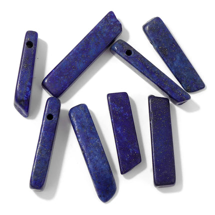 Blue Lapis Lazuli Pendant Gems Cross Hand Oval Shape Natural Stone Lapis Lazuli Charms for Jewelry Making Necklace DIY Bracelet