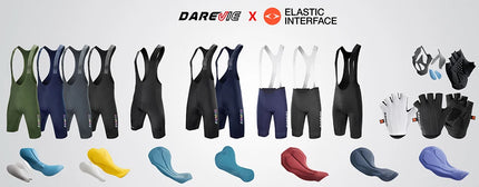 DAREVIE Men's Cycling Bretelle Seamless 2.0 PRO Level Men Women Cycling Shorts Men's Cycling Bib Shorts Men's Cycling Shorts